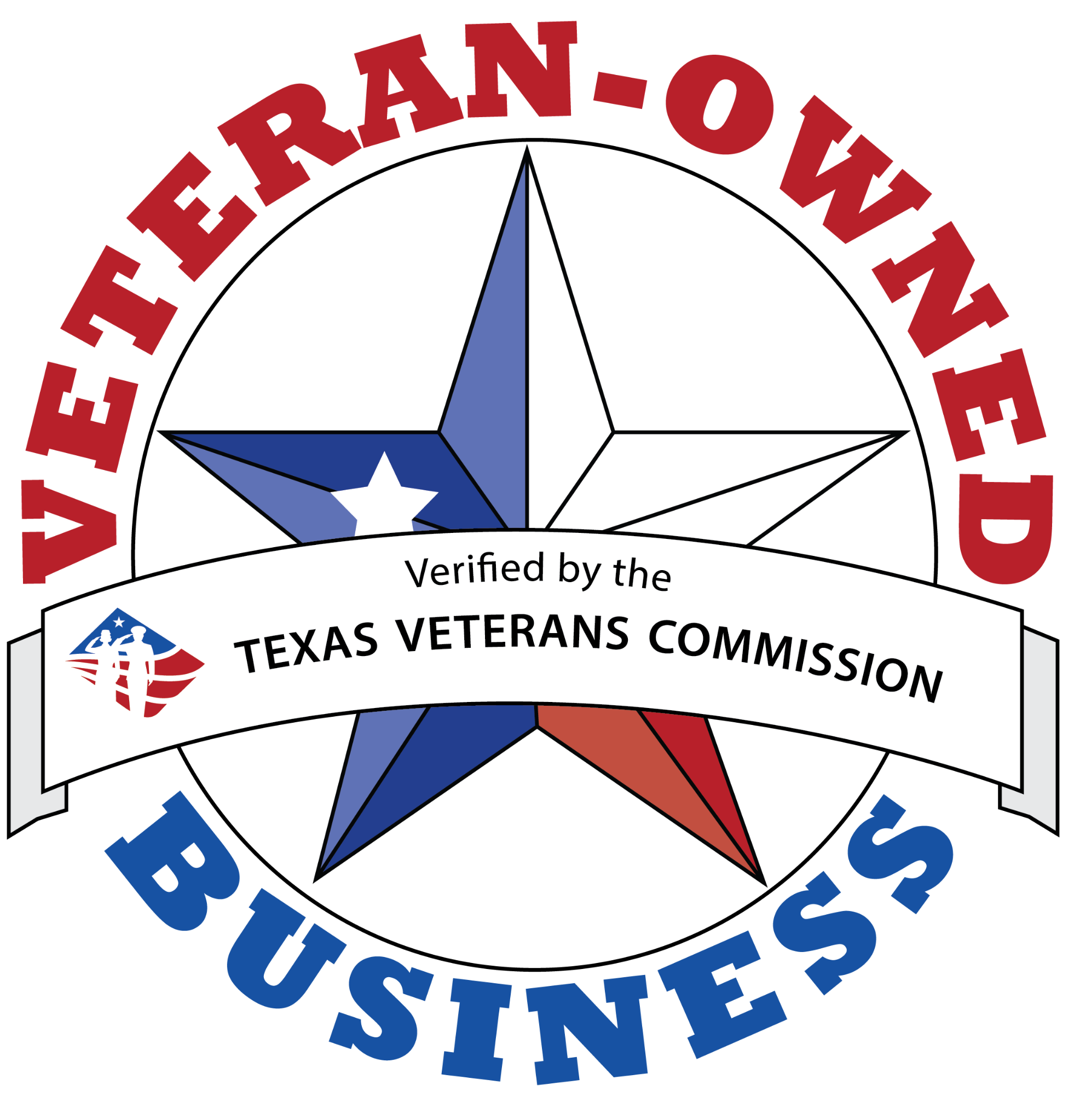 Veteran-owned business logo